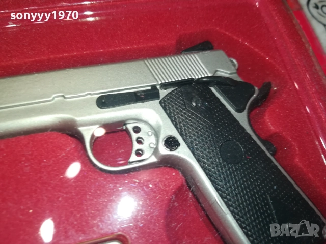 SMITH & WESSON SW 1911-КОЛЕКЦИОНЕРСКИ ПИСТОЛЕТ-ВНОС SWISS 1409251130, снимка 6 - Колекции - 51707582