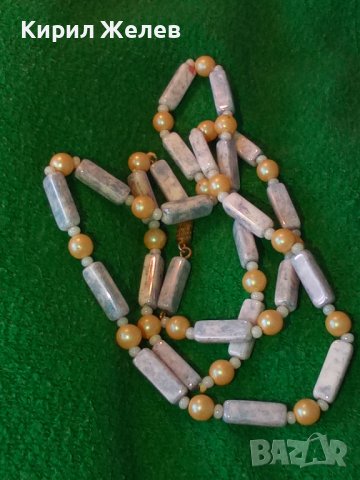 АРТ ГЕРДАН КАМЪНИ и ПЕРЛИ ВИНТИДЖ СТИЛ 14993, снимка 9 - Колиета, медальони, синджири - 30410831