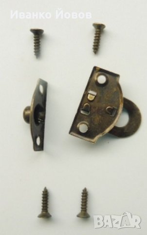 Метална закопчалка, малка, декоративна, катарама, закопчалка за кутии, Винтидж стил, цвят Бронз, снимка 9 - Други - 39579546