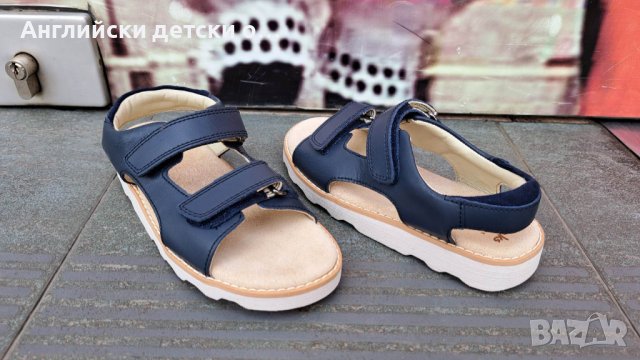 Английски детски сандали естествена кожа-CLARKS , снимка 2 - Детски сандали и чехли - 40725060