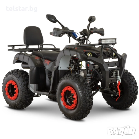 ATV TELSTAR COMMANDER 220cc с лебедка и всички екстри Нов модел 2025 с големи гуми фабричен теглич, , снимка 8 - Мотоциклети и мототехника - 52405698