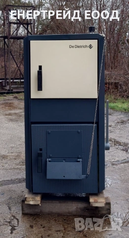 Чугунен котел на твърдо гориво Де Дитрих/De Dietrich 44 kW , снимка 2 - Отоплителни печки - 53504782