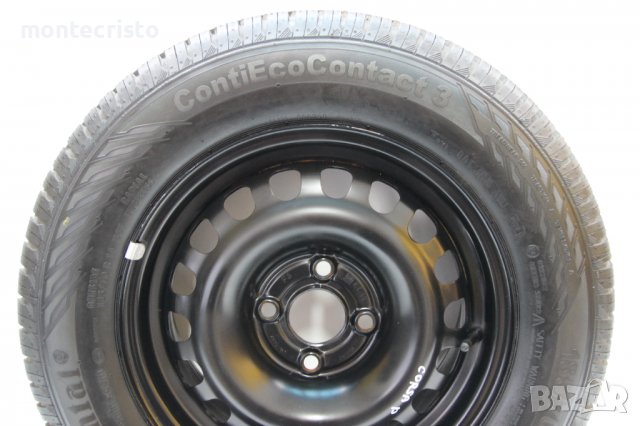 Резервна гума пълноразмерна Opel Corsa D (2006-2011г.) 56.6 / 4x100 / 14 цола / Опел Корса Д джанта, снимка 3 - Гуми и джанти - 38974230