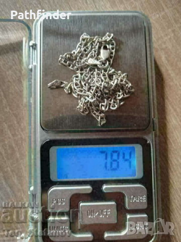 Сребърен ланец синджир с маркировка сребро 925, снимка 5 - Колиета, медальони, синджири - 44758427