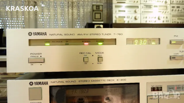YAMAHA A - 760II  &  K-300 & T - 760, снимка 14 - Ресийвъри, усилватели, смесителни пултове - 47453047