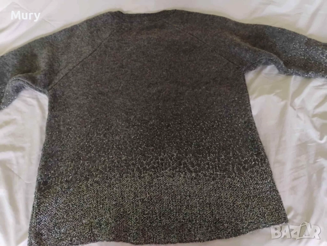 Пуловер LC Waikiki със сребристи нишки, снимка 2 - Блузи с дълъг ръкав и пуловери - 52339610