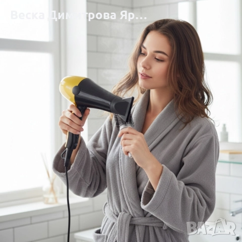 Сешоар Rosberg 2000W – Бързо сушене, прецизен контрол и надеждна защита всеки ден