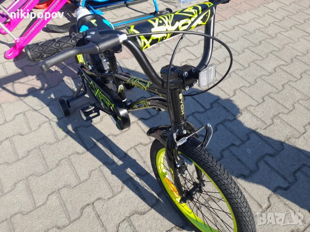 BYOX Велосипед 18" PIXY черен, снимка 9 - Велосипеди - 53772988