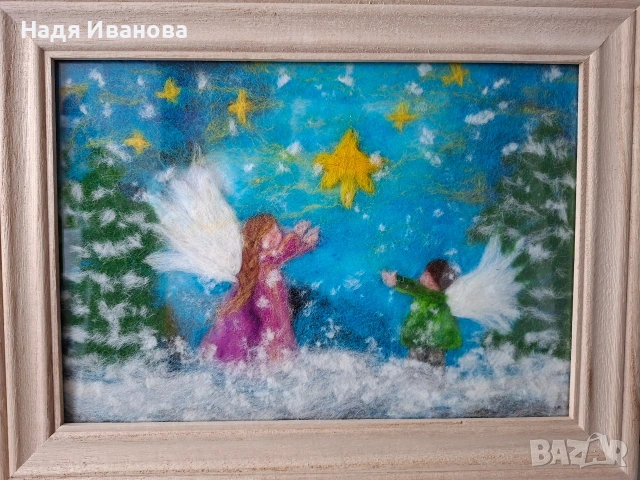 Картини от вълна, снимка 5 - Картини - 53093739