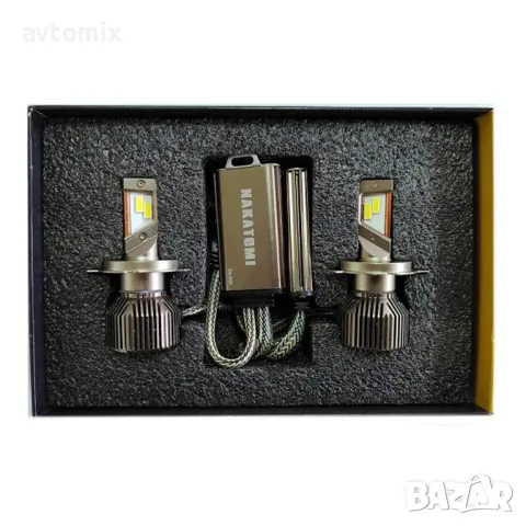  Nakamoto/Nakatomi H1 Диодна LED система CANBUS, 12-24V, 65W, 6500К-Copy Nakamoto/Nakatomi H1 Диодна, снимка 3 - Аксесоари и консумативи - 49706436