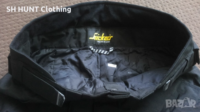 Snickers Winter Work Trouser размер 52 / L зимен работен панталон W4-485, снимка 15 - Панталони - 52025563