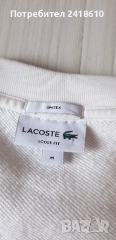 Lacoste Loose Fit Cotton Mens Size 4 - M НОВО! ОРИГИНАЛ! Мъжка Блуза!, снимка 14 - Спортни дрехи, екипи - 51572227