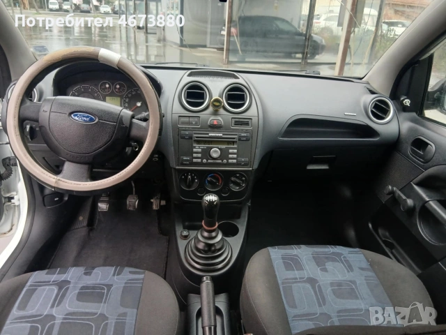 Ford Fiesta 1.3 газ бензин 75 кс 2007 гд, снимка 11 - Автомобили и джипове - 53066868