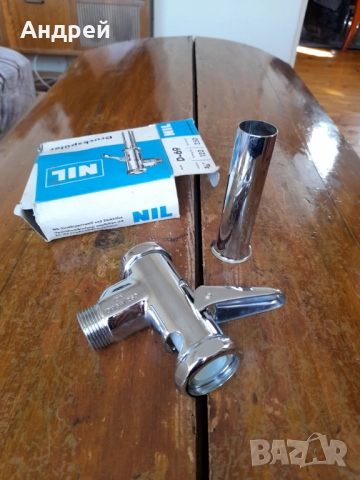 Стар водонапорен,промивен кран, снимка 3 - Антикварни и старинни предмети - 51911870