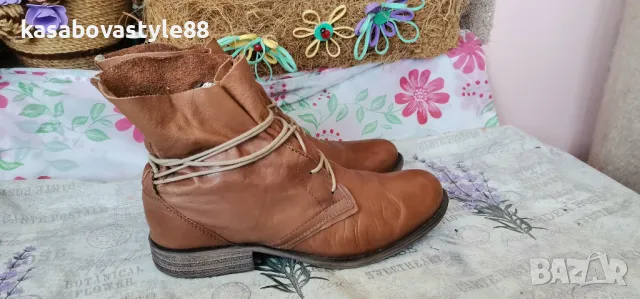 Боти Van Dalen 39н.Естествена кожа , снимка 9 - Дамски боти - 47465527