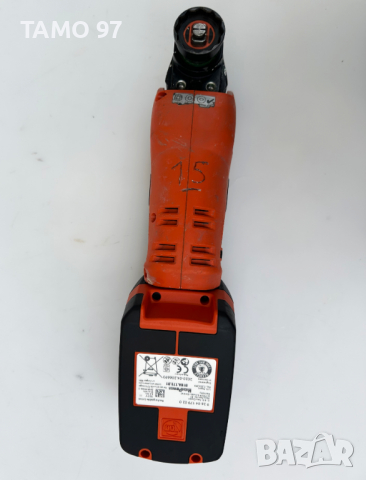 FEiN AFSC 18Q(SL) - Безчетков акумулаторен мултишлайф 2x18V 5.2Ah, снимка 4 - Други инструменти - 44840617