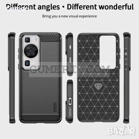 Гръб "Карбон Шарк" за Huawei P60 Pro, снимка 10 - Калъфи, кейсове - 41378672