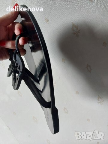 Sandalia. Italy. Hand made Size 40 100% Кожа Страхотни чехли, снимка 4 - Чехли - 41118054