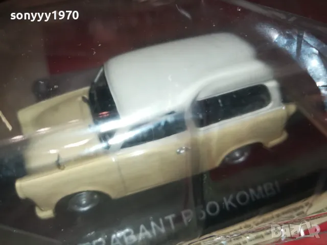 TRABANT P50 KOMBI-МЕТАЛНА КОЛА ЗА КОЛЕКЦИЯ 2803251324, снимка 11 - Колекции - 49673769