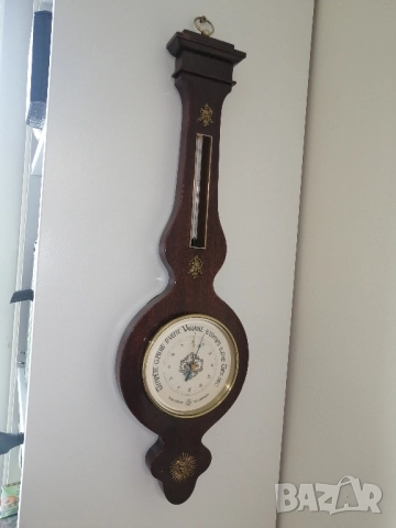 Немски барометър и термометър 