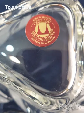 Кристална немска купа,бомбониера, снимка 6 - Сервизи - 47323110