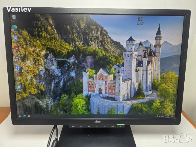 Монитор Monitors Fujitsu E22W-6, снимка 2 - Монитори - 53599570