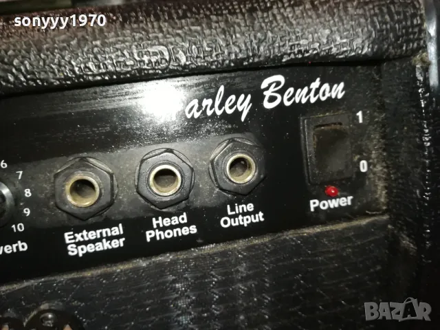 HARLEY BENTON HB-40R КИТАРЕН УСИЛВАТЕЛ-КУБЕ ВНОС GERMANY 2112241248LNWC, снимка 7 - Ресийвъри, усилватели, смесителни пултове - 48423962