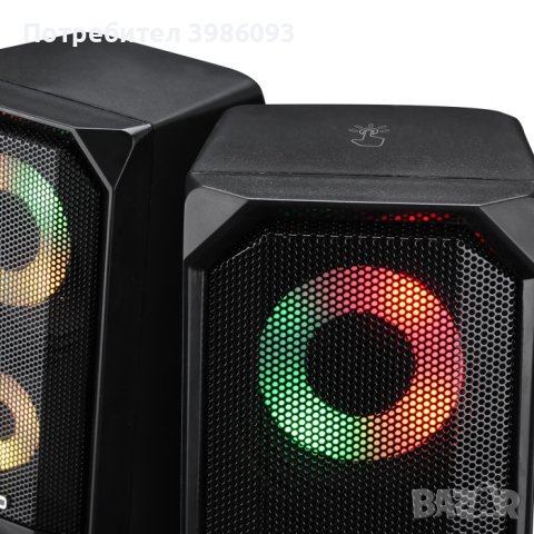 Marvo тонколони Gaming Speakers 2.0 6W RGB - MARVO-SG-265, снимка 2 - Тонколони - 41376173