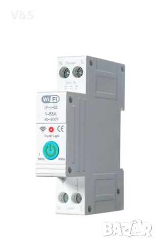 Предпазител Noenno, Smart, WiFi с дистанционно управление чрез приложението TUYA, 63A, снимка 7 - Друга електроника - 48910499