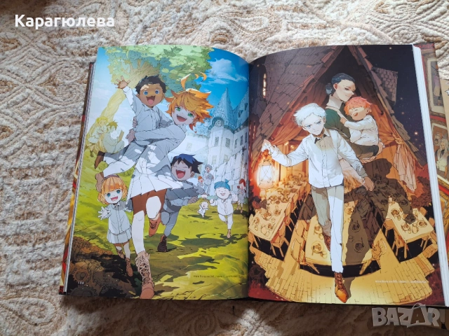 книги на английски The Promised Neverland Art Book World, 100 Screen Free Ways to Beat Boredom!, снимка 2 - Художествена литература - 53852172