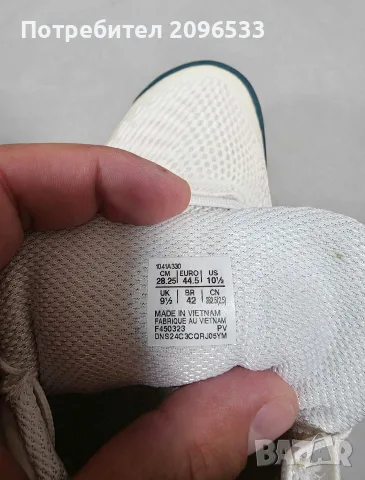 ASICS GEL-RESOLUTION 9 - 44.5 / 28.25 см - Бели - като нови, снимка 3 - Маратонки - 56300827