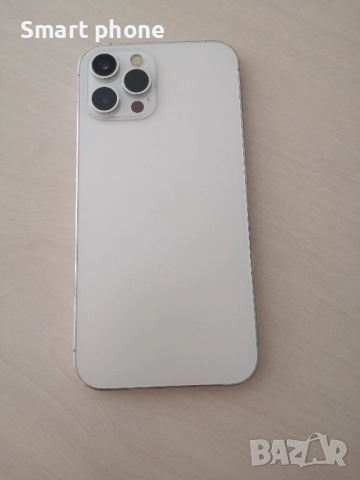 Iphone 12 Pro Max Silver 128gb-100 %Battery health , снимка 5 - Apple iPhone - 52115068