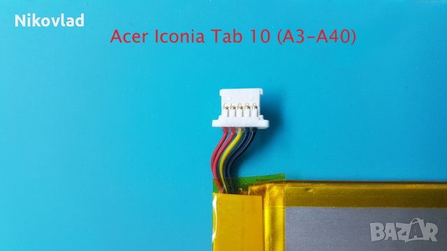 Батерия за Acer Iconia Tab 10 (A3-A40), снимка 3 - Таблети - 33916554