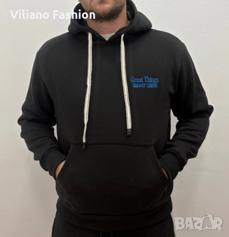 Мъжки суичър Great Things, снимка 4 - Спортни дрехи, екипи - 52255537