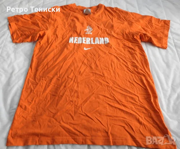 Тениска Netherlands (Fan #10) Nike — Мъже размер XL Оранжево
