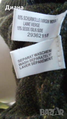  Дамски пуловер-ръчно плетиво, снимка 2 - Блузи с дълъг ръкав и пуловери - 34509932