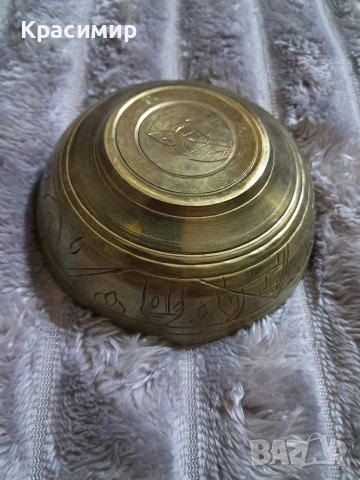 масивна бронзова купичка , снимка 7 - Антикварни и старинни предмети - 53239017