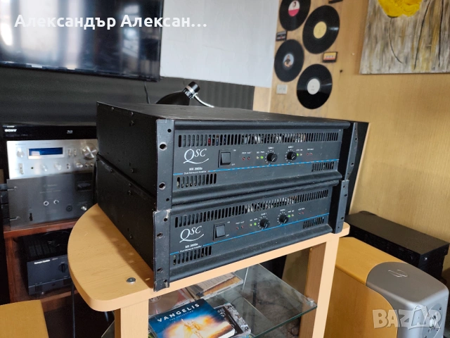 QSC 2000a, снимка 3 - Ресийвъри, усилватели, смесителни пултове - 53836095