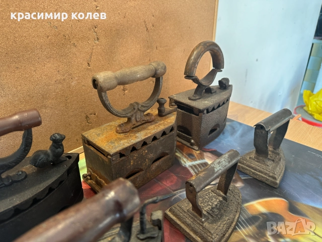 стари ютии, снимка 8 - Антикварни и старинни предмети - 52808916