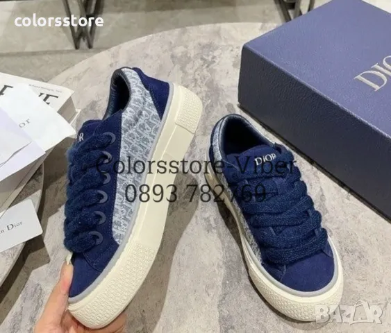 Дамски кецове  Christian Dior-BR103z, снимка 3 - Кецове - 49323092