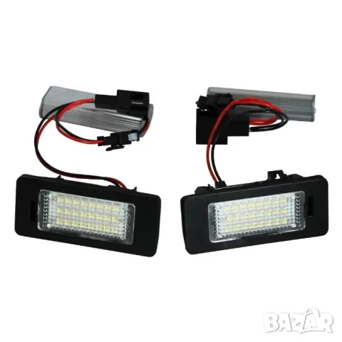 LED плафони за регистрационен номер Audi A4 A5 A5 Sportback Q5 TT A1 A7 RS5 и A6, снимка 2 - Аксесоари и консумативи - 55864639