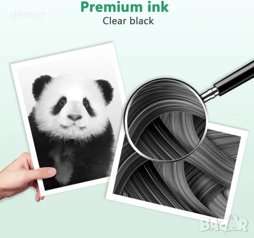 LIFOR PG-560 XL 560XL черни касети с мастило, за Canon (2 черни), снимка 3 - Консумативи за принтери - 47279472