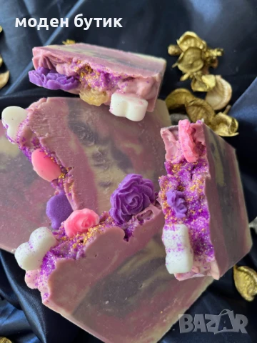 Натурален сапун ”Тамян и Смирна” - Арт сапун с козе мляко и благороден аромат, снимка 6 - Козметика за тяло - 51063945