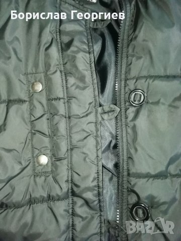 Черно зимно яке тип шуба , снимка 7 - Якета - 38971539