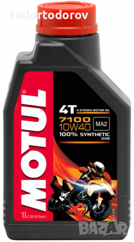 Двигателно масло MOTUL 7100 10W40 1 L, снимка 1 - Аксесоари и консумативи - 36160425