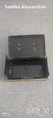 Винтидж английска метална кутия за пари - ENGLISH MAKE ( 1935 - 1945г.), снимка 14 - Други ценни предмети - 53577300