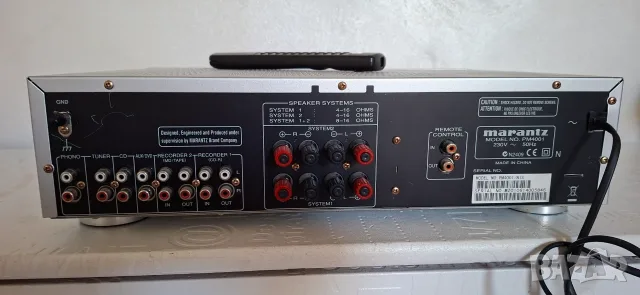 MARANTZ PM4001 Стерео усилвател, снимка 5 - Ресийвъри, усилватели, смесителни пултове - 55889873
