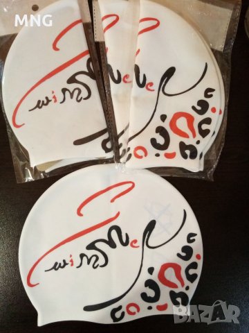 Модерни плувни шапки , снимка 1