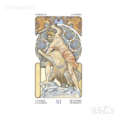 Карти Таро LoScarabeo Art Nouveau , снимка 2 - Карти за игра - 51342222