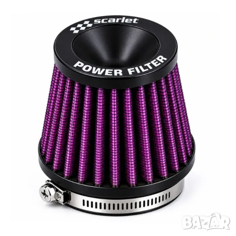 Спортен въздушен филтър 48 mm с адаптери 42 и 35 mm, снимка 3 - Аксесоари и консумативи - 55866386